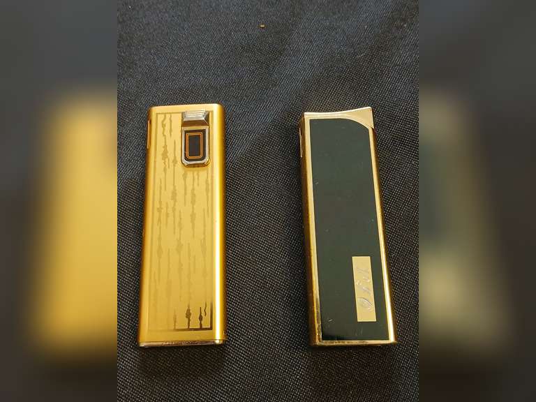 Vintage Flamex V10 & Unalita brass lighters