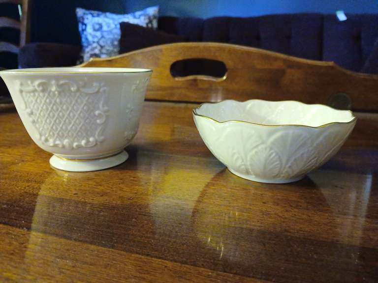 Lenox Sylvan candy dish and nut bowl