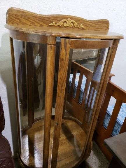 Curio cabinet 32 inches wide 58 inches tall