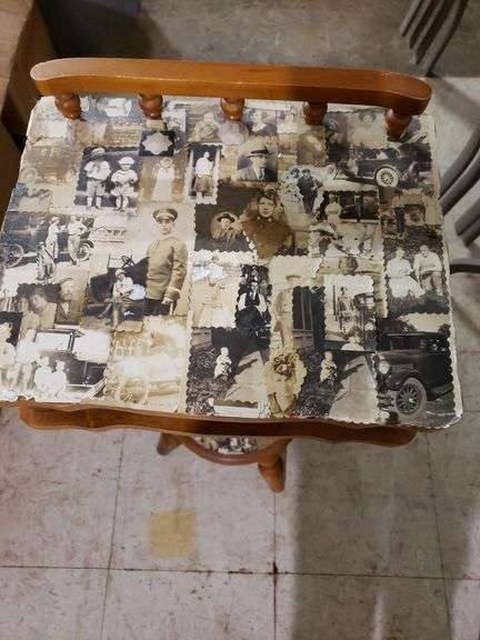 Small Brown Table
