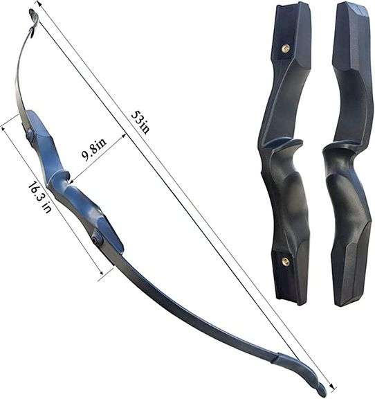 Monsour Archery 53 Takedown Recurve Bow Set Advantage Auction