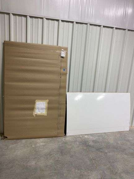 3-Piece Shower Wall Panel Set in Almond