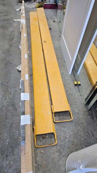 Pallet fork extensions only