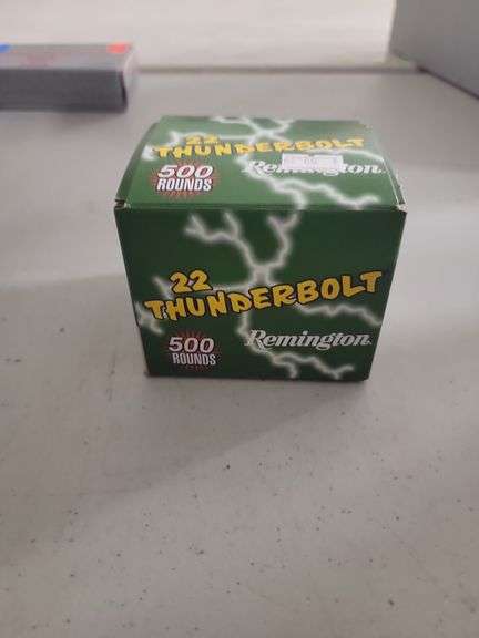 500 rds 22 Thunderbolt ammo new box
