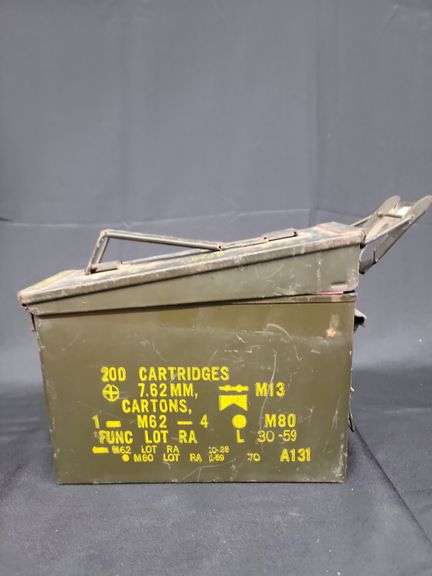Green Ammo can with Ammo
