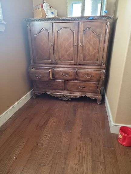 Kathy Ireland Co large armoire upstairs