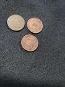 Three Indian head pennies