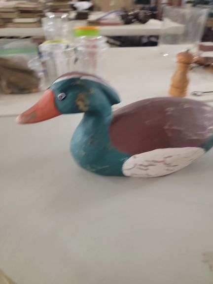 Hand Carved duck