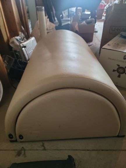 Infrared sauna in basement
