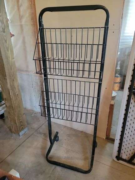 Black display rack - Advantage Auction