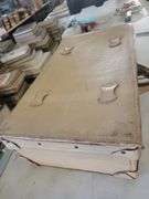 Tan Leather Suitcase