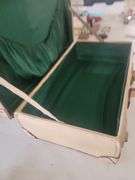 Tan Leather Suitcase