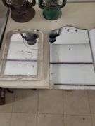 Two antique mirrors