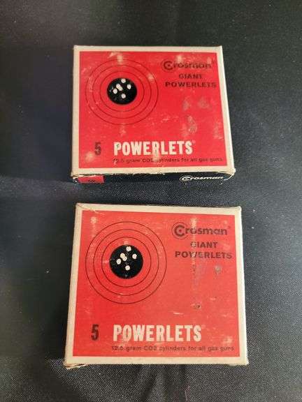 Two boxes Crosman Giant Powerlets