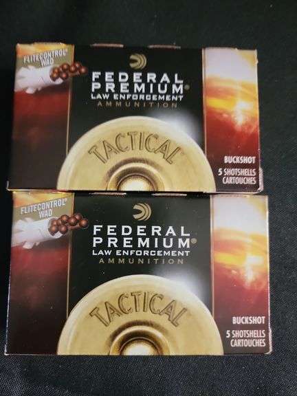 Federal premium shotgun shells two boxes, 10 pieces