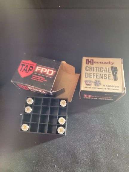 Hornady 38 SpCL 100 gr FTX & HORNADY tap S & W has 6rds