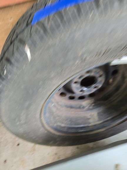 205,, 75,15in tire and wheel 5 lug.