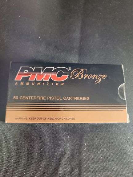 PMC Bronze 9mm luger opened box  missing 18