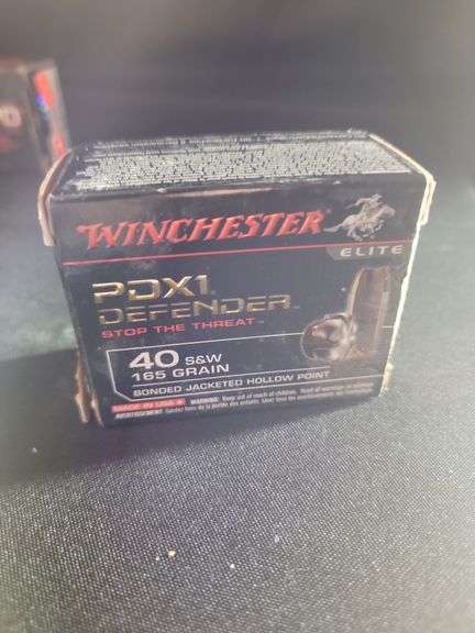 Winchester PDXI Defender 40 S & W 165 grain