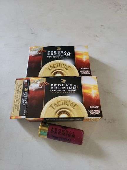 Federal premium law enforcement 12 gauge 2 and 3/4 in shotgun shells