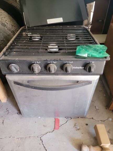 Suburban gas stove