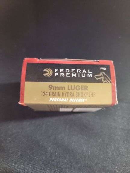 Federal 9mm luger new box