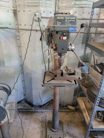 Sears Craftsman 15" Drill Press swivel tilt table