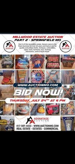 Video of items in auction