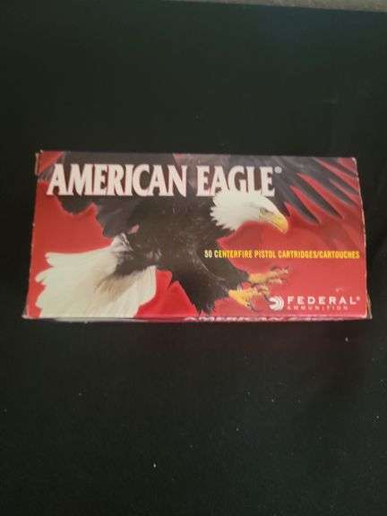 American Eagle 45 Auto 230 grain full metal jacket. Missing 7