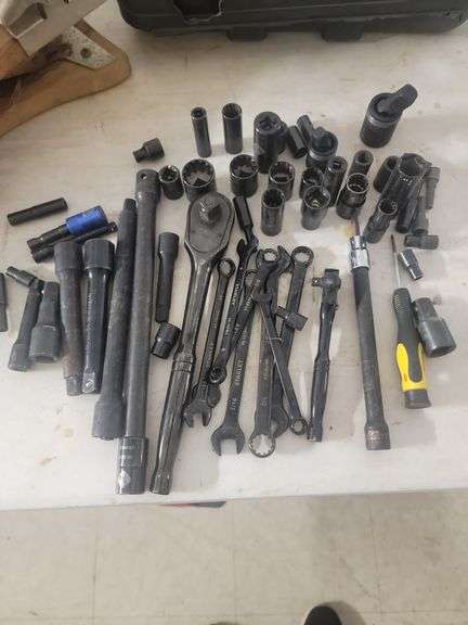 Stanley sockets, wrenches, ratchets