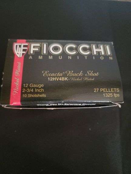 12 Gauge 2 3/4" fiocchi full box