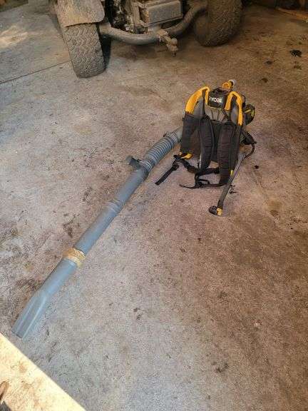 Ryobi backpack style leaf blower