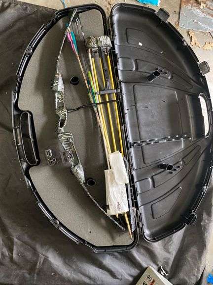 PSE Silverhawk Compound Bow with Case and Accessories