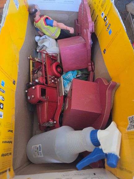 Firefighting-Themed Decorative Items Lot
