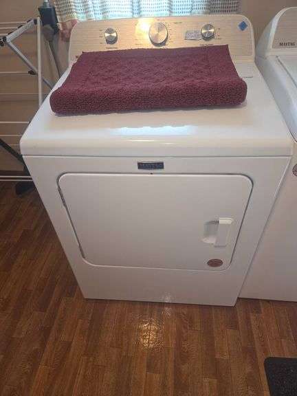 Maytag Front-Loading Electric Dryer with Controls