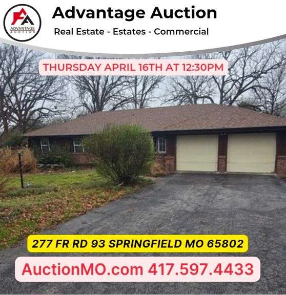 Real Estate Auction - Springfield MO