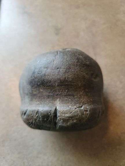 Antique stone Tomahawk / warclub head
