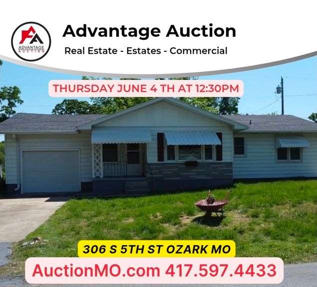 Real Estate Auction - Ozark MO