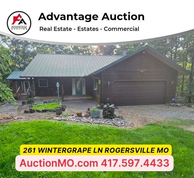 Real Estate Auction - Rogersville MO