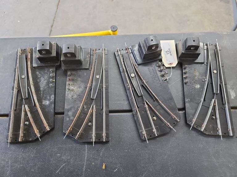 Two American Flyer Switch Track Sets with Lights (untested)