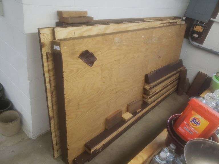 Used Train Table 2 Wooden Train Tables (PICKUP AT END OF AUCTION) - Baer Auctioneers ...