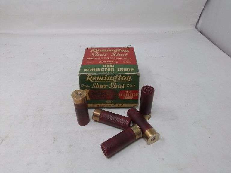 Box Remington 12ga Shur Shot 2 3/4" 4 shot