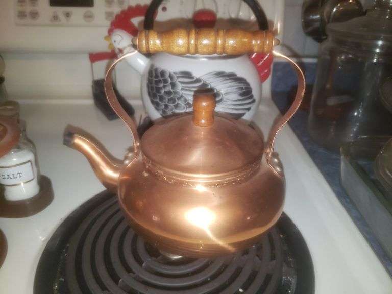 Copper Kettle And Chicken Kettle