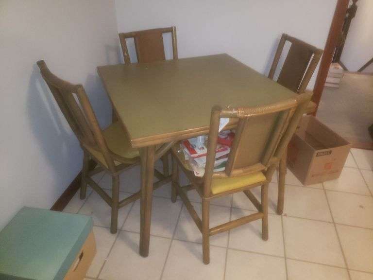 Table And 4 Chairs