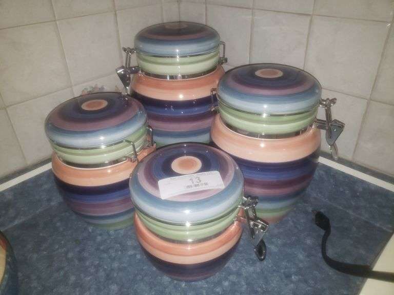 4 Piece Canister Set