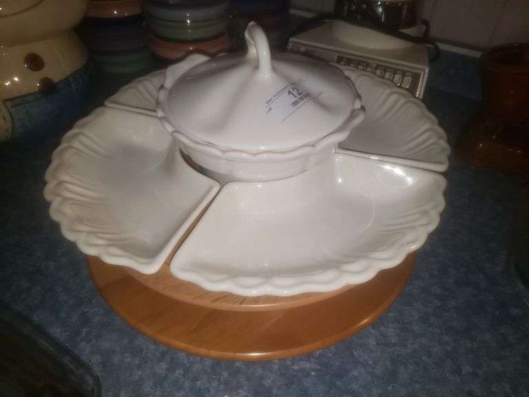 Lazy Susan With Separated Platter