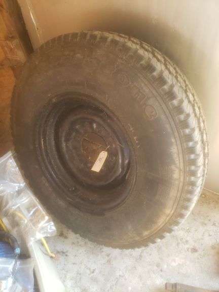 Firestone LT235/85R16 M/S Tire And Rim