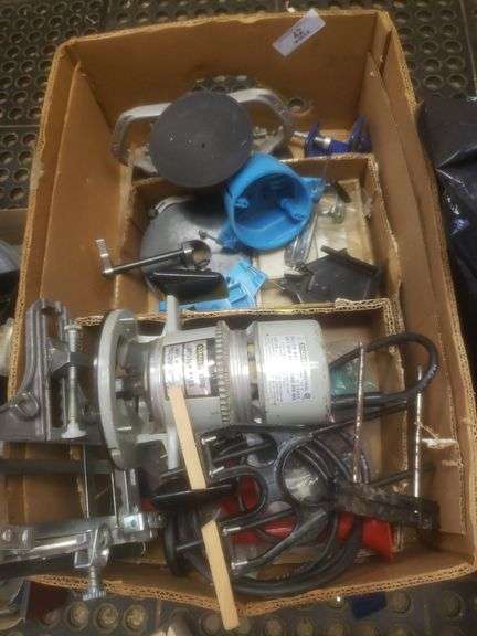 Stanley Router And Assorted Hardware