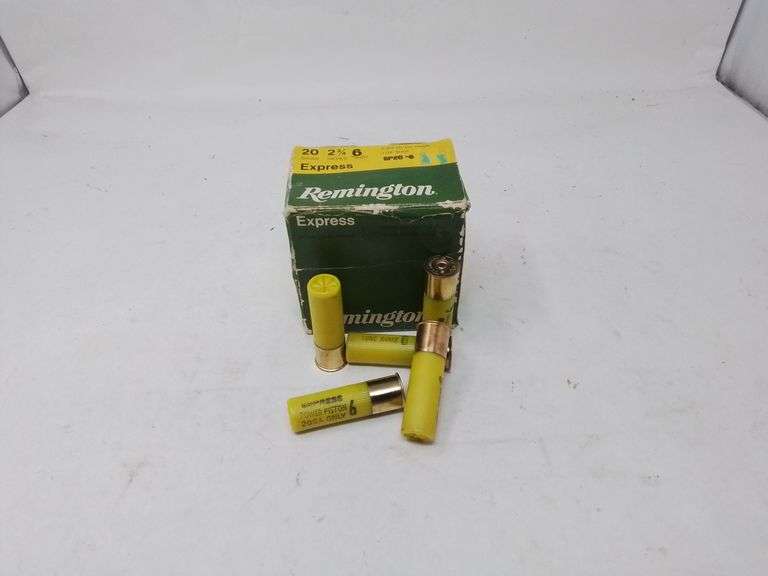 Box Remington Express 20ga 6 shot