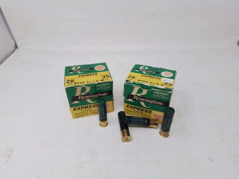 49 rnds Remington Express 28ga 6 shot